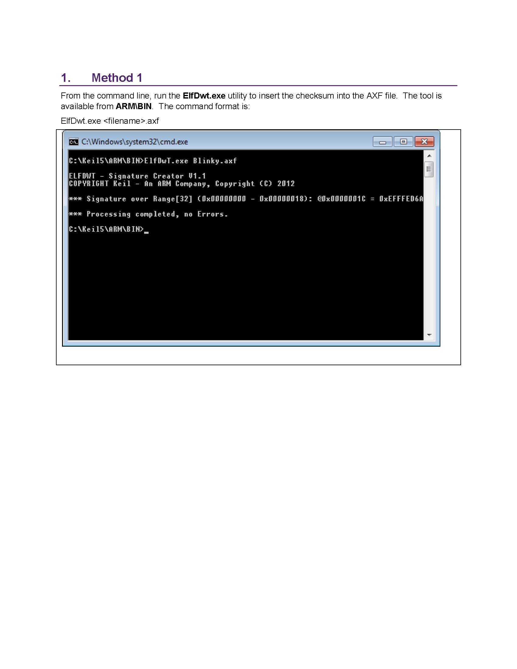 Bin File Creation using Keil_0_ページ_1