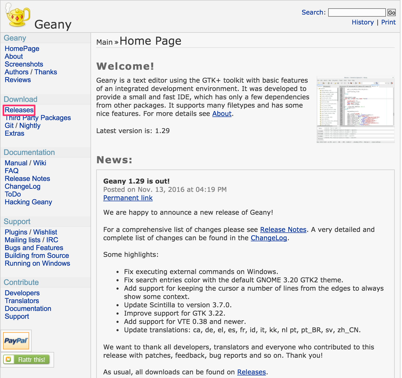 geany___home_page